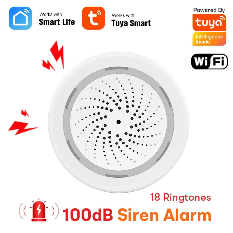 Smart Life WiFi Siren Alarm Security System
